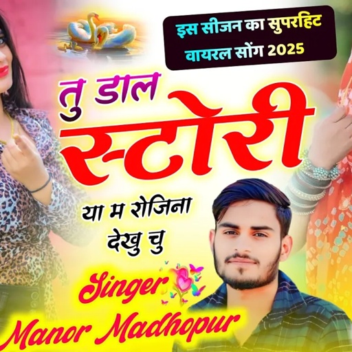 Instagram Trending Song 2025 !! तु डाल स्टोरीया म रोजीना देखू चू !! Singer Manor Madhopur
