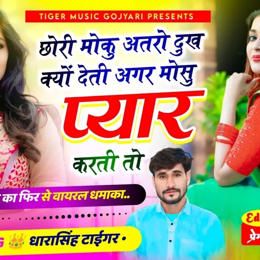 {2224} शानदार लव स्टोरी सोंग ❤️ || छोरी मोकु अतरो दुख क्यों देती अगर मोसु प्यार ||#_dharasingh_tiger
