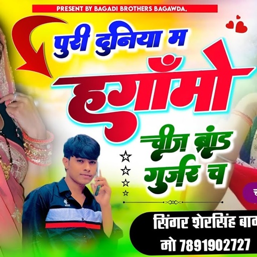 SONG(615) चंबल वाले का पार्ट 2 !! पुरी दुनिया म हंगामों चीज ब्रांड गुर्जर च !! सिंगर शेरसिंह बागड़ी