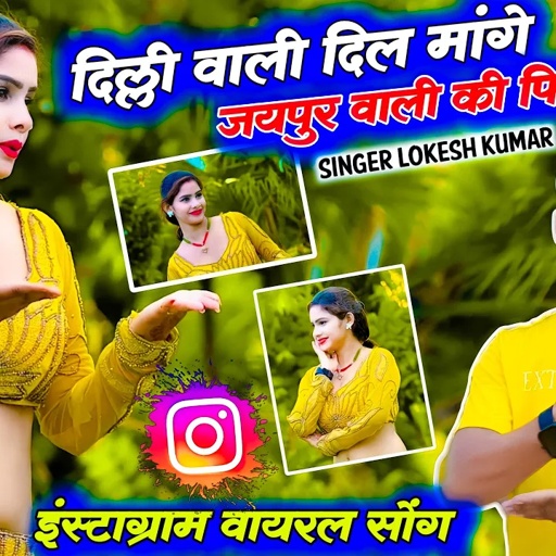 दिल्ली वाली दिल मांगे जयपुर वाली की फिकर करू ||  Lokesh Kumar New Viral Song || Delhi Wali Dil Mange